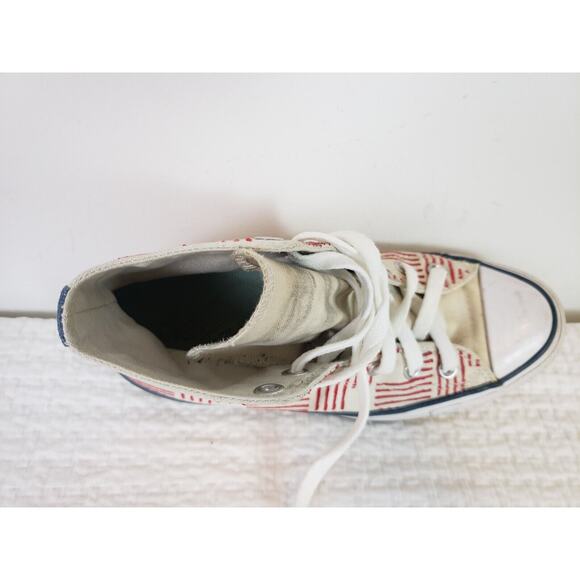 (JL) Y2K Converse Chuck Taylor Unisex Shoes W 7.5 M 5.5 All Star Hi Americana - Picture 7 of 9